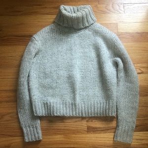 J Crew Wool Turtleneck Sweater